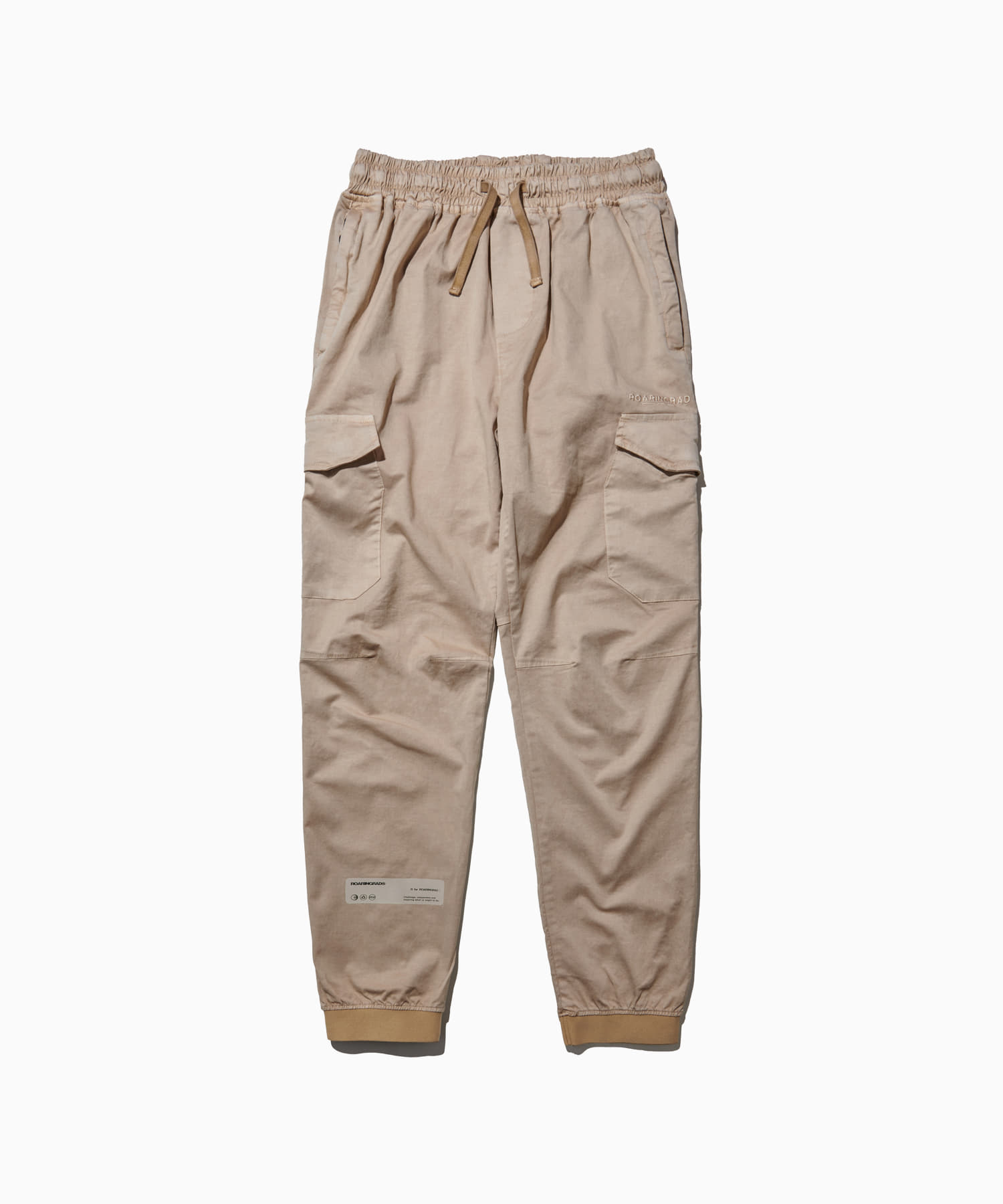 pigment cago jogger pants beige - 로어링라드(ROARINGRAD)