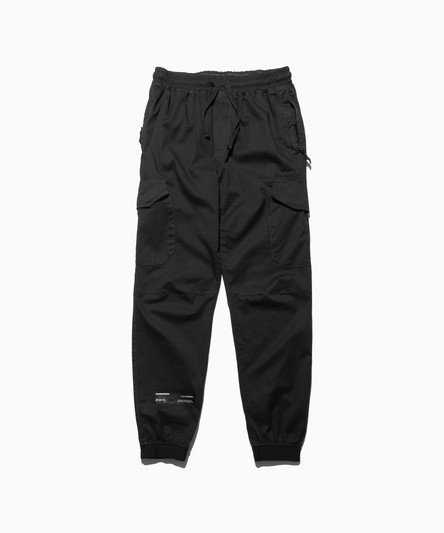 pigment cago jogger pants black - 로어링라드(ROARINGRAD)