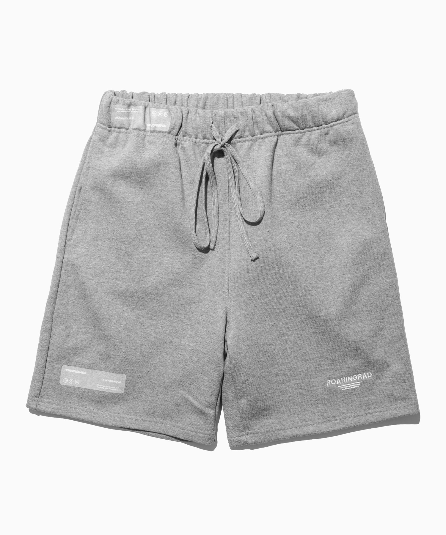 signature sweat short pants gray - 로어링라드(ROARINGRAD)