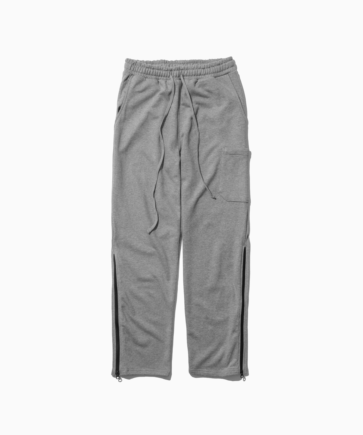 side zipper sweat pants gray - 로어링라드(ROARINGRAD)
