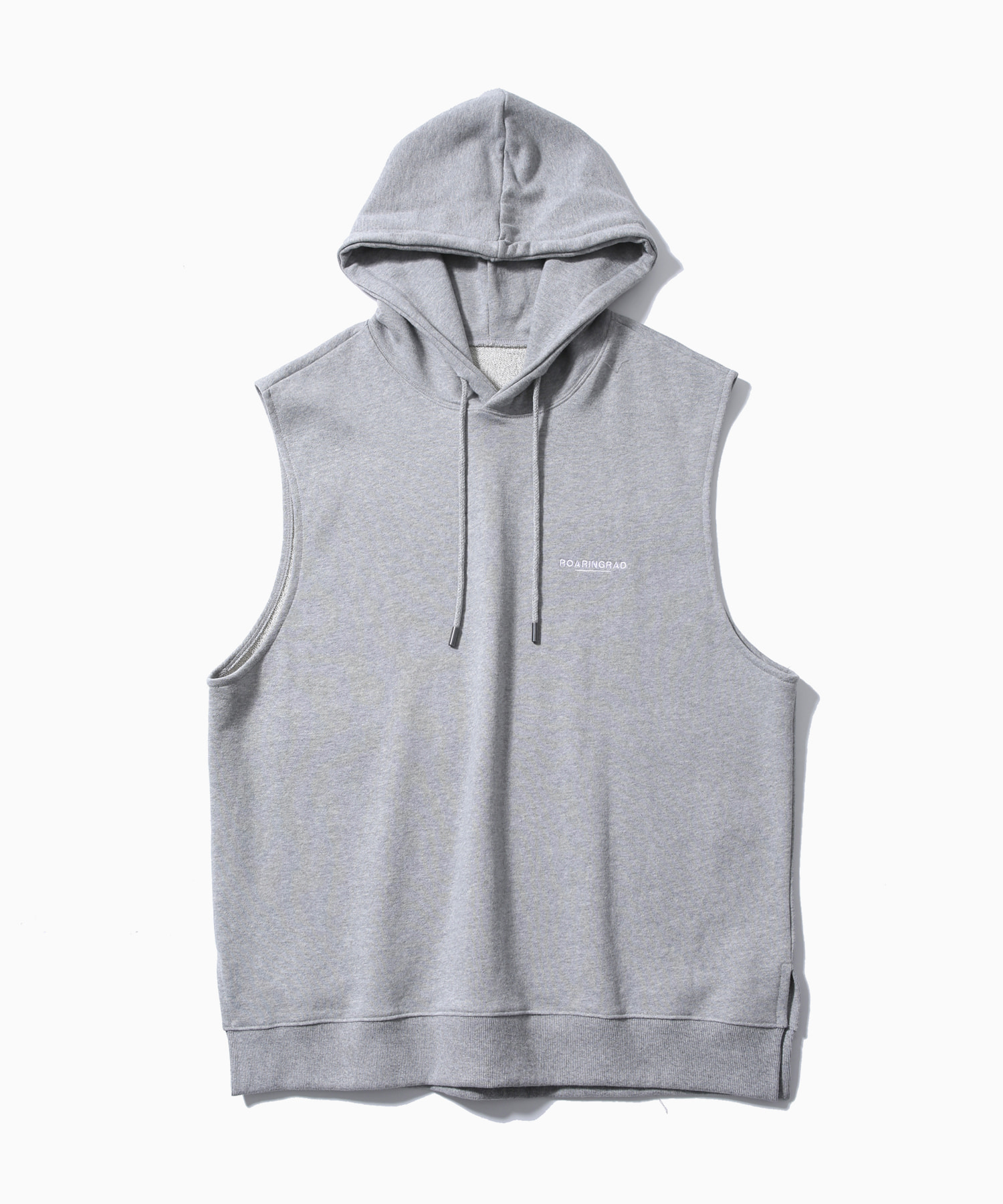vent hoodie vest gray - 로어링라드(ROARINGRAD)