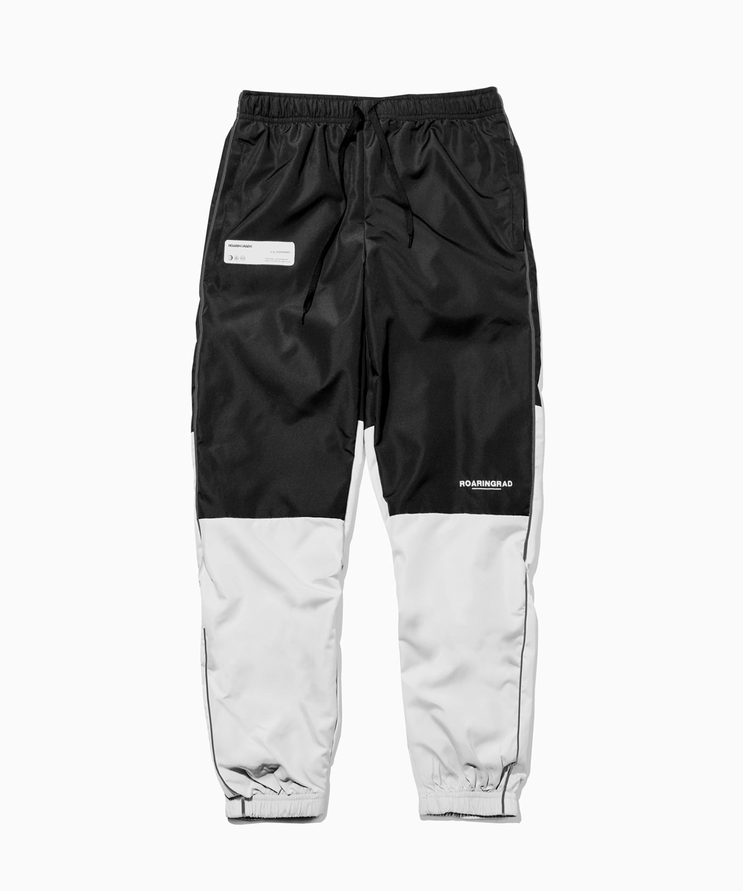 colour track pants black - 로어링라드(ROARINGRAD)