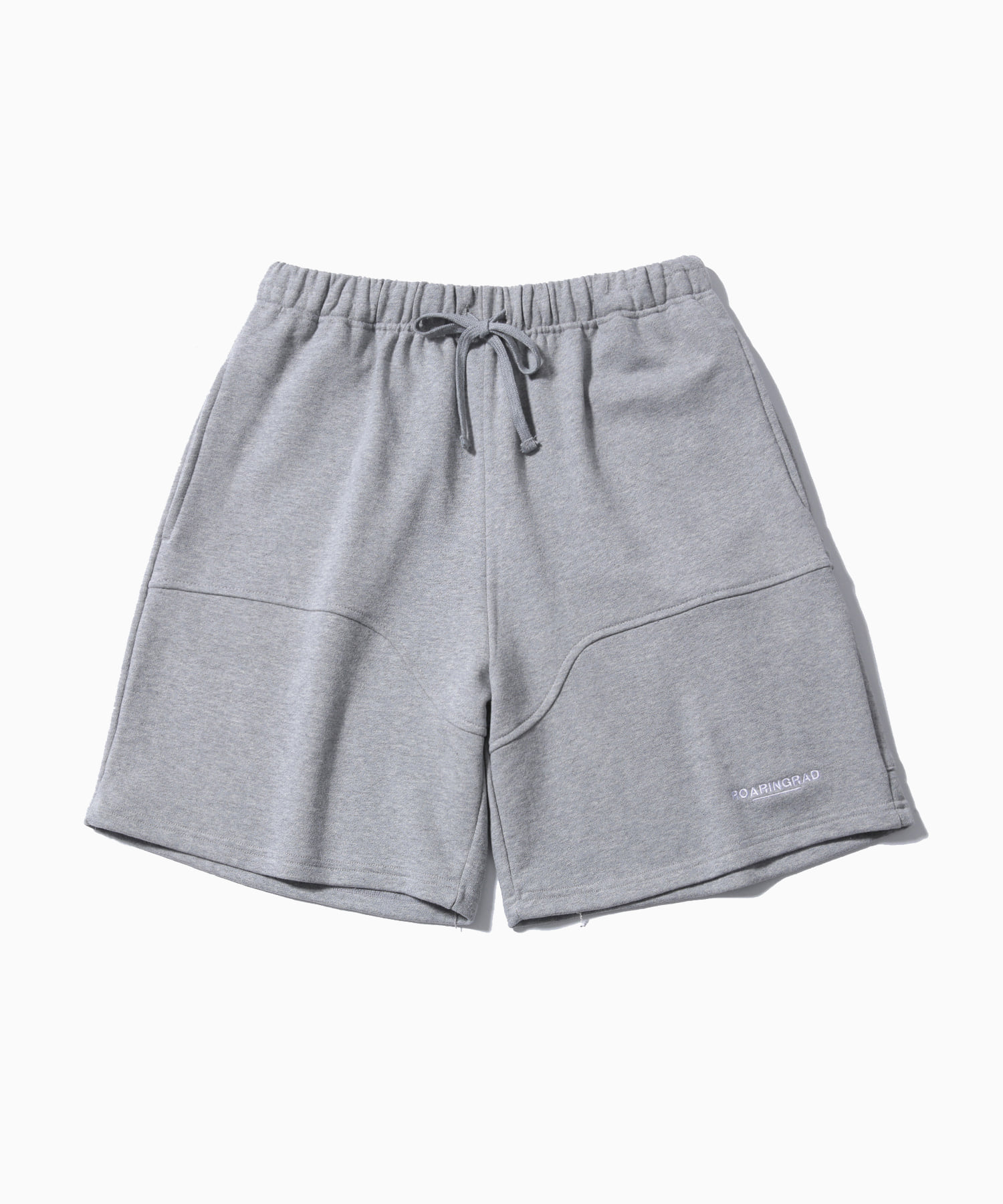 pocket sweat half pants gray - 로어링라드(ROARINGRAD)