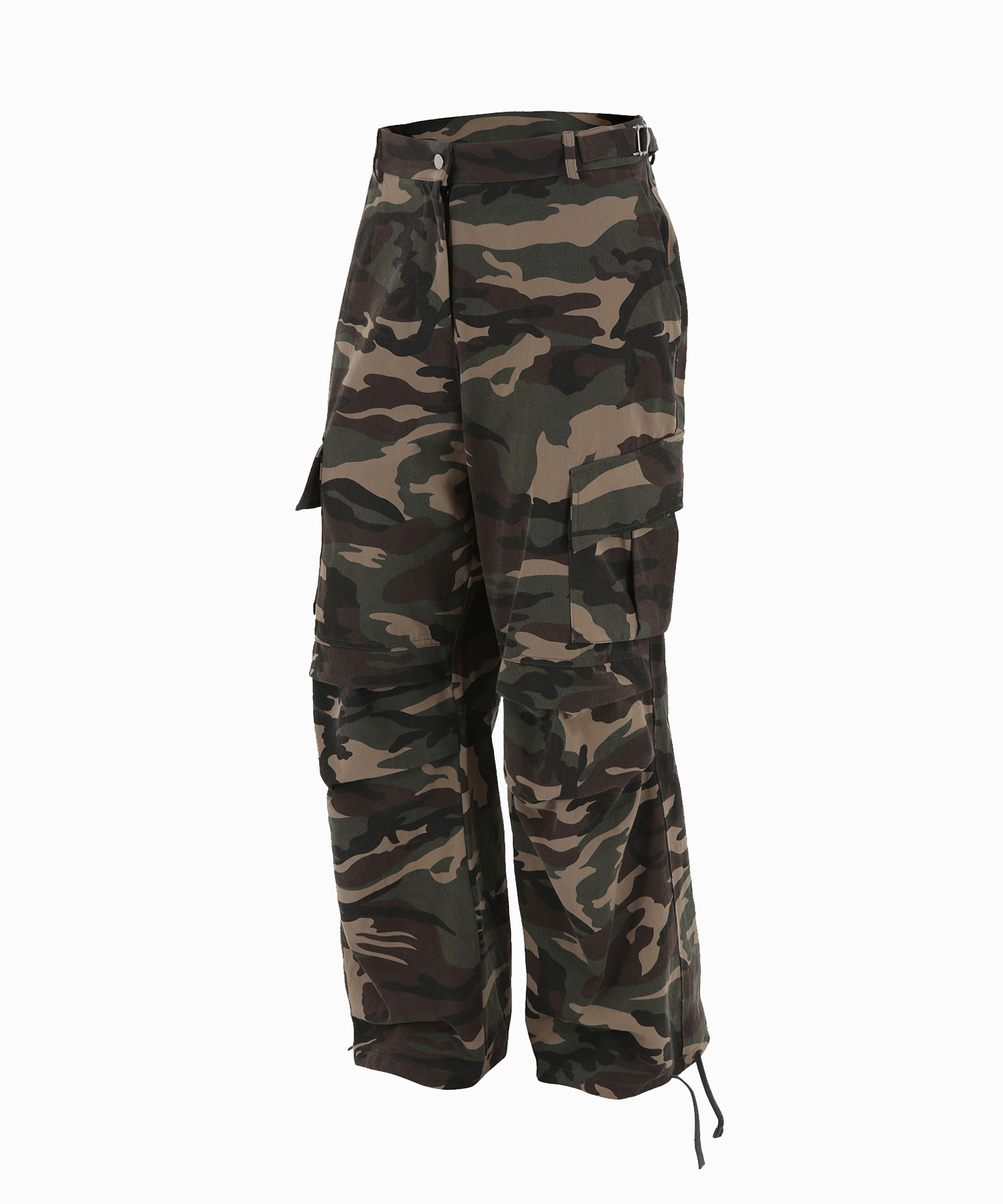 Parachute cargo pants_Camouflage - 로어링라드(ROARINGRAD)