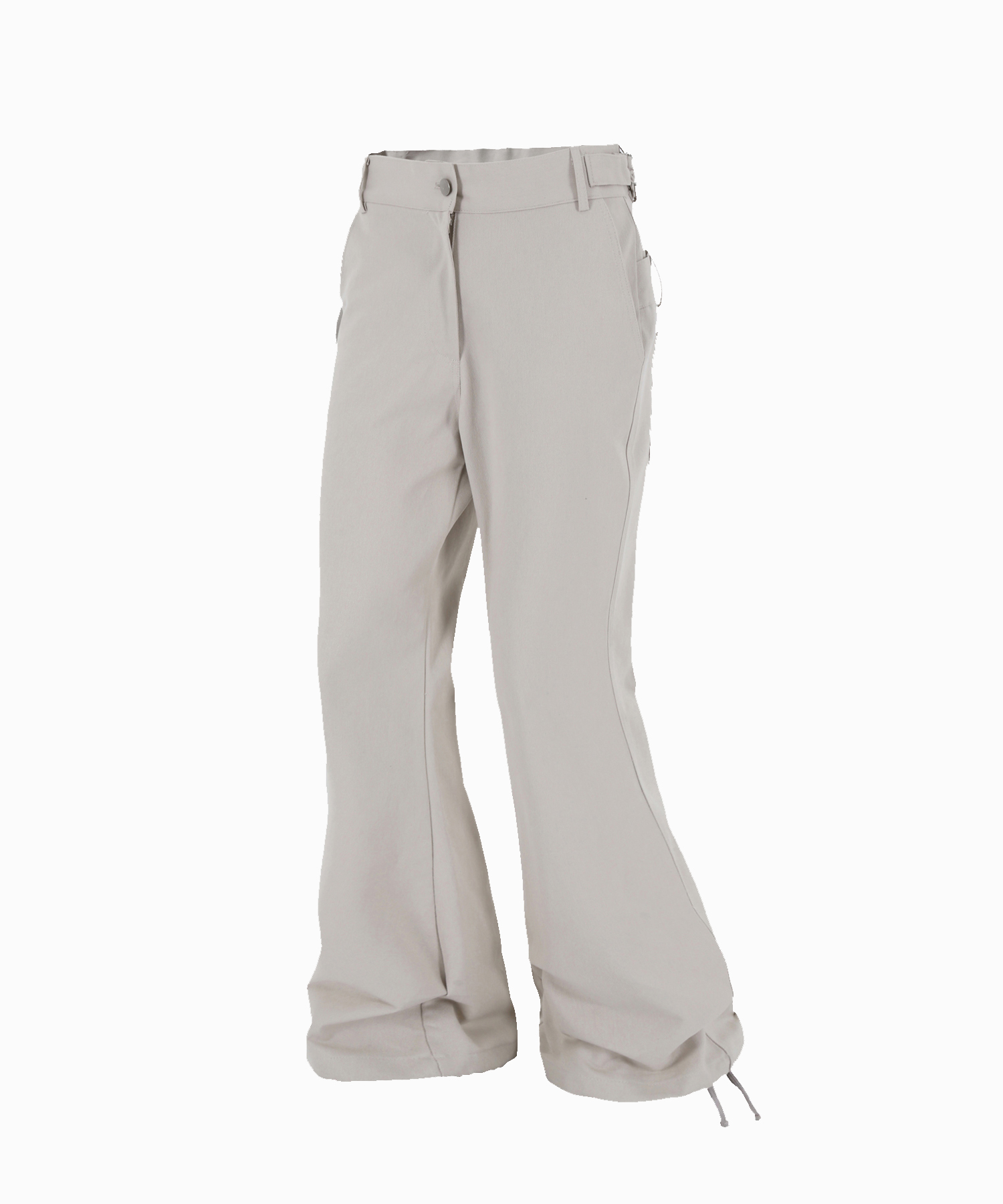 Double OB Flared pants beige - 로어링라드(ROARINGRAD)